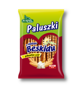 Paluszki pikantne o smaku papryki