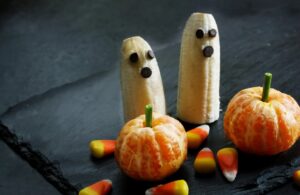 haloweenowe duchy przekąski