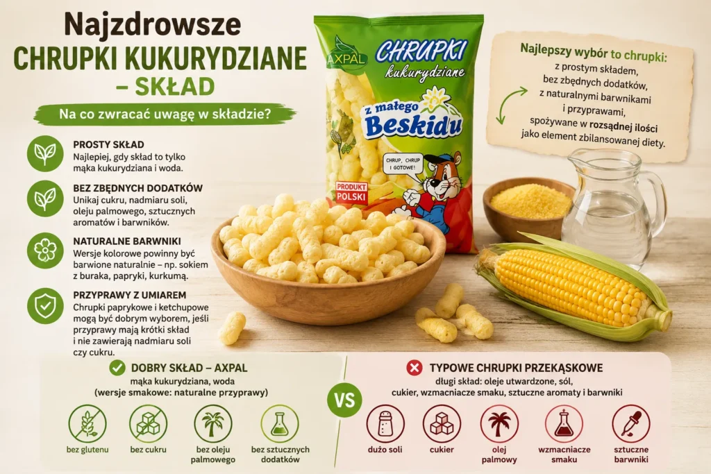 czy chrupki kukurydziane tuczą? 